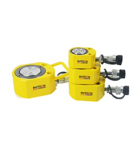 Low height flat jack cylinders