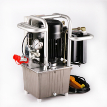 hydraulic cool multi-port torque wrench pump