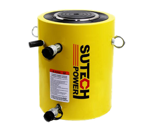 Double acting high tonnage hydraulic cylinders/jacks/rams