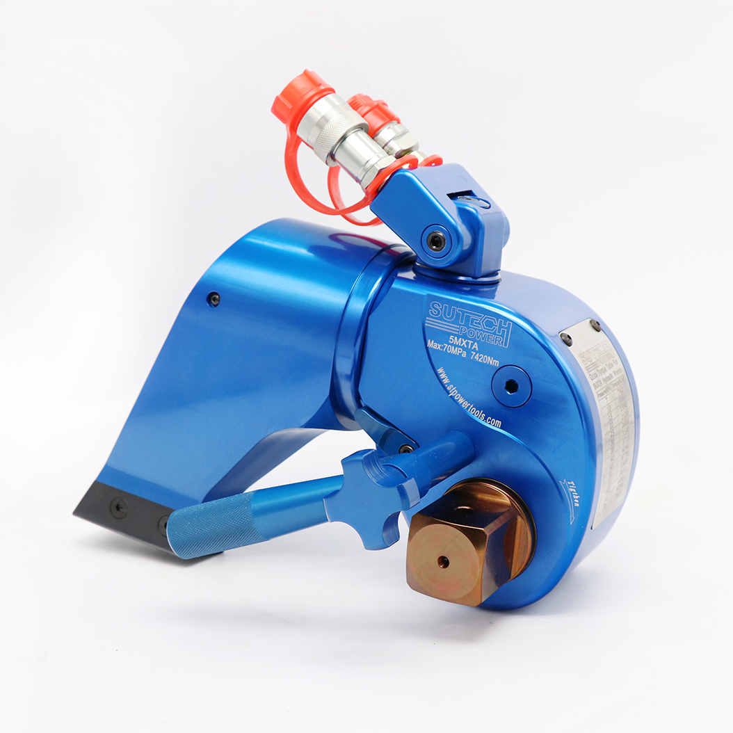 Aircraft material square drive hydraulic torque wrench